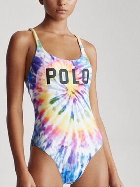 Polo Ralph Lauren Multicolor Tye-Dye Swimsuit